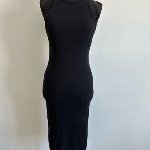 Zara Black Midi Dress